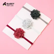 Европейский и американский стиль, стиль, Детские аксессуары для волос, хипстер, 3 цвета, машинная вышивка, выдалбливают, Хуа фа цюань, эластичность, Ny