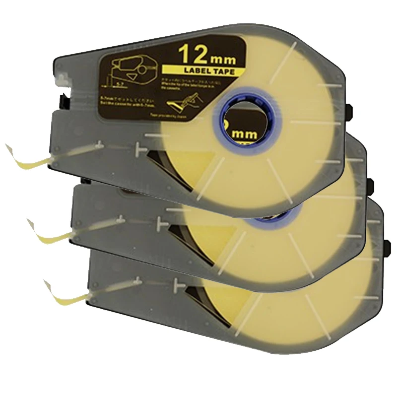 Fita Cassete Mk2500 Cabo id Impressora Tubo m1 Pro M-1 Std M-1 Proii Mk1000 2000 Mk1100 2100 Mk150 Peças 12 mm