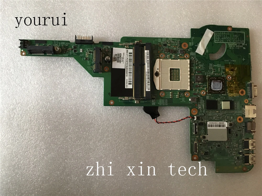 yourui For HP Pavilion DM4 DM4-3000 Laptop motherboard 48.4RG01.011 676577-001 676577-501 DDR3 100% fully tested | Компьютеры и офис