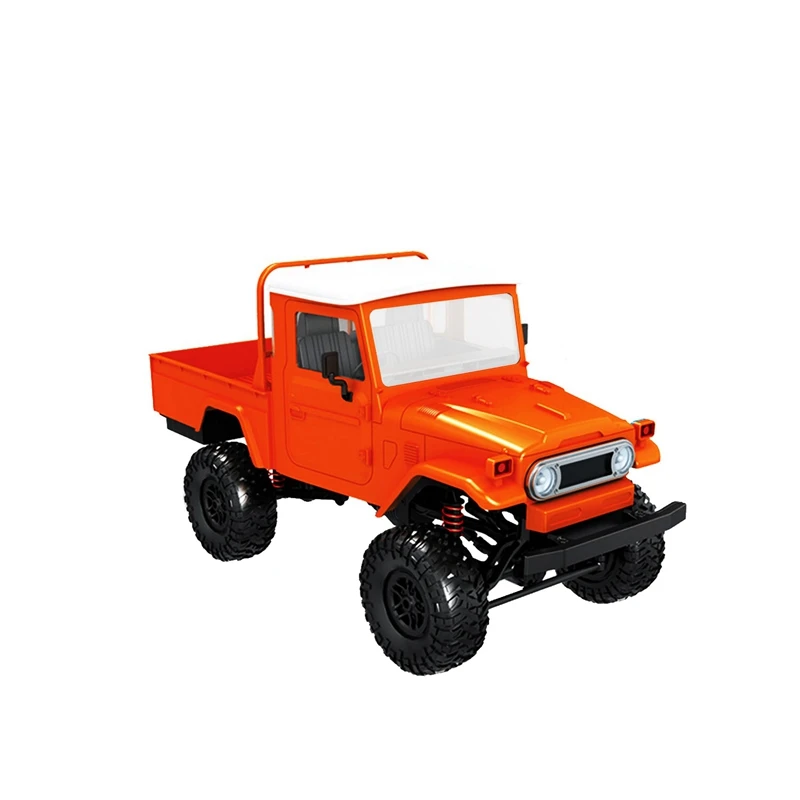 MN-45 for WPL FJ45 1:12 Scale RC Car RTR Version 2.4G 4WD RC Rock Crawler RC Remote Control Truck Toys Children Gift Orange MN-45 for WPL FJ45 1:12 Scale RC Car RTR Version 2.4G 4WD RC Rock Crawler RC Remote Control Truck Toys Children Gift Orange