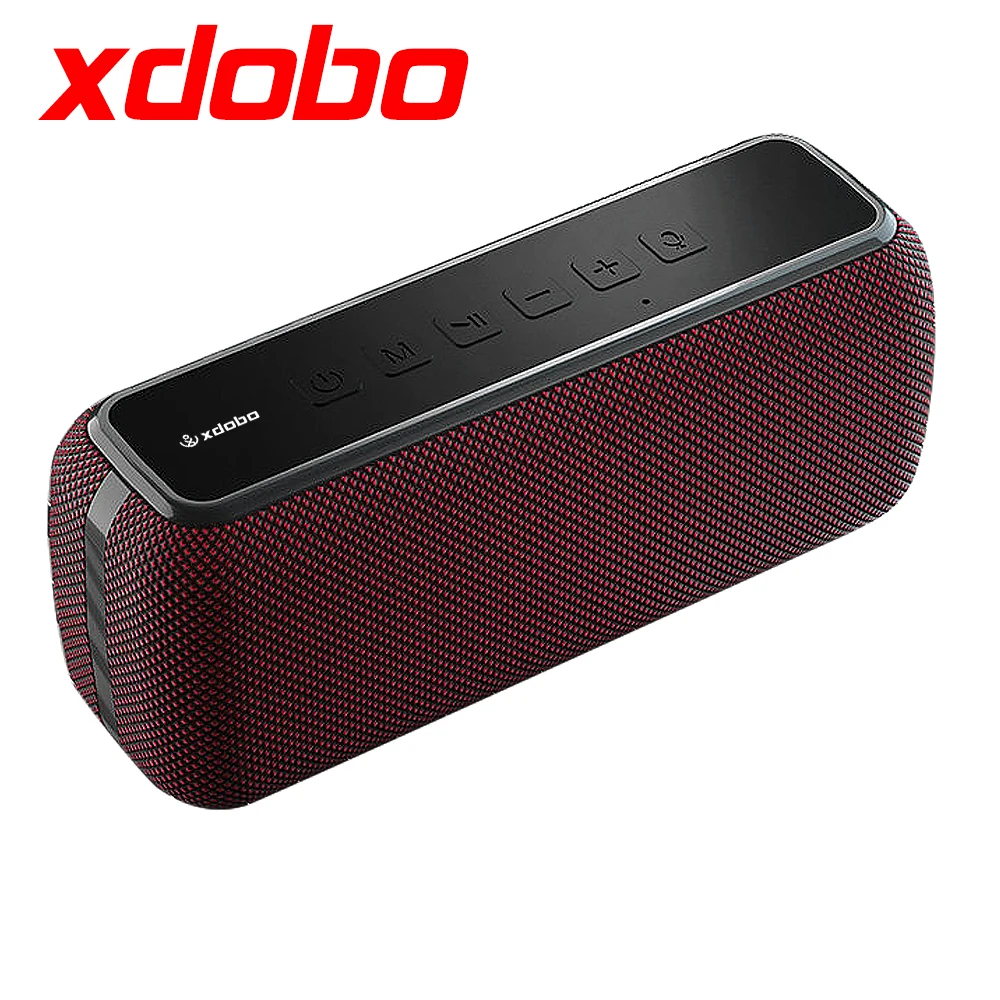 Портативные Bluetooth колонки XDOBO X8 беспроводные TWS с сабвуфером влагозащита IPX5 время