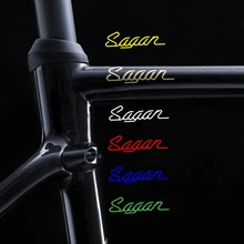 2 szt Sagan naklejka na ramy rowerowe główka ramy MTB szosowe Carboon rower z ostrym kołem naklejki rowerowe tanie i dobre opinie READU CN (pochodzenie) PVC sticker