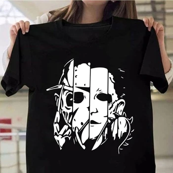 

men shirt Horror Shirt Halloween Shirt Short Sleeve Printed T-shirt Tops