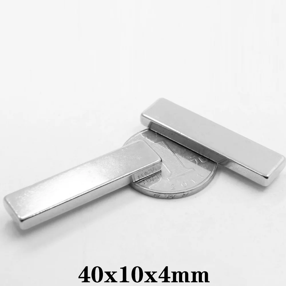 Мощные неодимовые магниты 40x10x4 мм 2 ~ 50 шт. для работ сделай сам|Магнитные