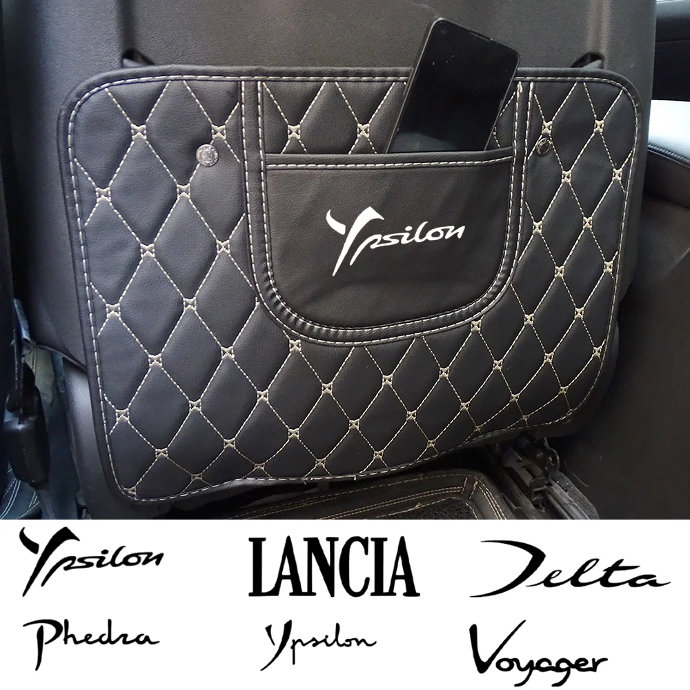 Seggiolino Auto Anti Kick Pad Custodia In Pelle Per Lancia Delta Iii Musa Tesi Voyager Ypsilon 843 Accessori Auto