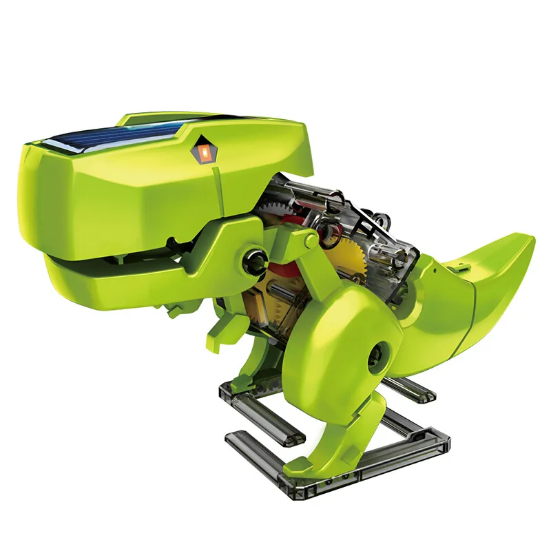 

2018 New Products Taiwan Po Workers Solar Four Warrior Children Early Childhood Educational Assembled Model Toy