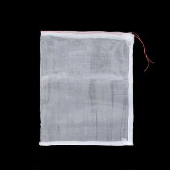 

Reusable Plant Fruit Protect Drawstring Net Bag Mesh Against Insect Pest 50pcs