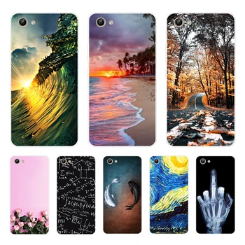 

For Vivo Y81 Y 81 Case 6.22'' Silicone Soft TPU Case For Coque Vivo Y81 VivoY81 Case Cover Vivo 1808 Painting Cartoon Housing