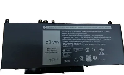 Аккумулятор TTVXO 6850 мАч для DELL Latitude E5450 E5470 E5550 E55706MT4T 6MT4T G5M10 8V5GX | Электроника
