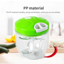 TINTON LIFE Manual Food Processor Chopper Blender Slicer Safe Durable Kitchen Household