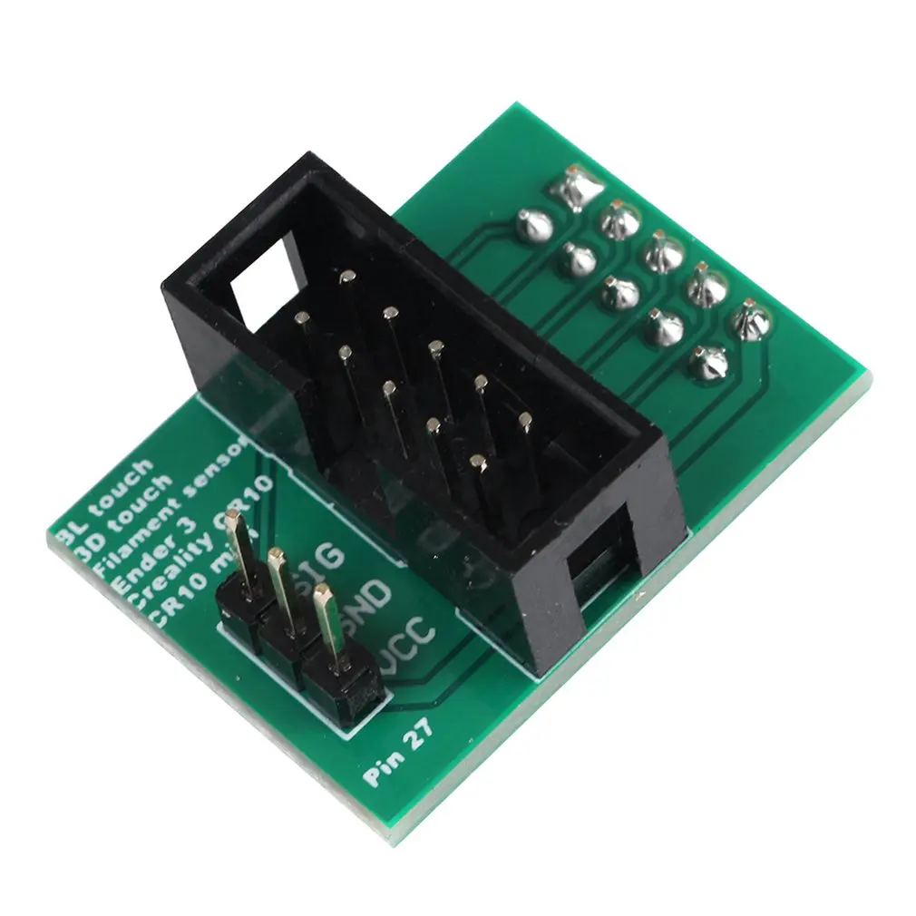 

3d Printer Accessories Creality Cr-10 / Ender 3 Pin 27 Board For Touch 3d Touch Adapter Plate Durable Green
