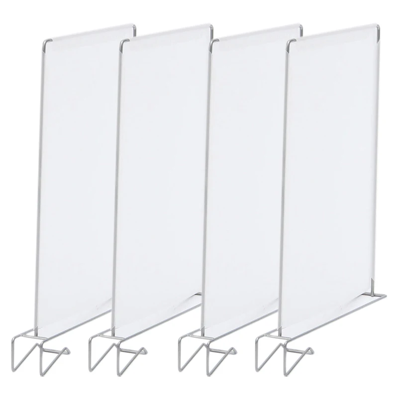 

8x Closet Divider Save Space Shelf Wardrobe Partition Clothes Storage Rack Drawer Storage Box