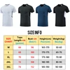 Man Fitness Short Sleeves Running Sport Men Gym Quick Dry Tshirts Fashion Mesh Reflective Summer Tee Print Soccer Jersey 2