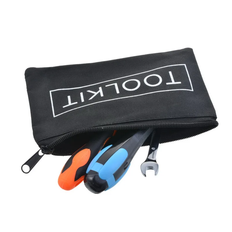 tool backpack Hardware Repair Toolbag Portable Household Electric Soldering Iron Tool Bag Multi-function Oxford cloth Zipper Tools Bag tool pouch belt Tool Storage Items