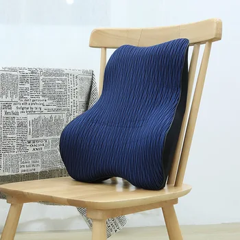 

Waist Pillow Back Cushion for Chair Seat Car Seat Women Men Low Back Pain Pillow Memory Foam