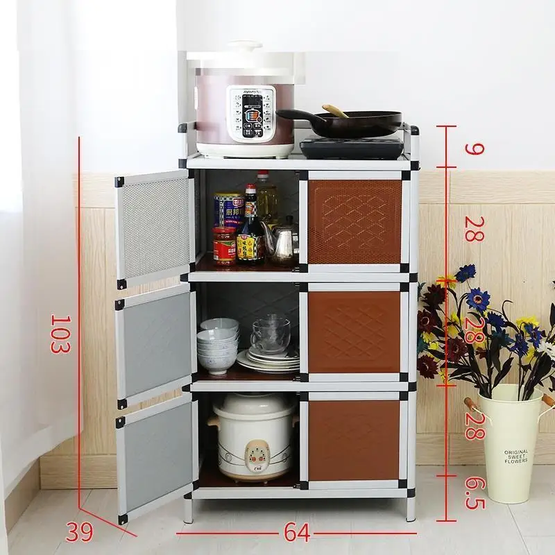 Чайная консоль Sidebord Capbords шкаф Mueble Cocina кухня Meuble буфет шкаф приставные столы мебель - Цвет: Version N