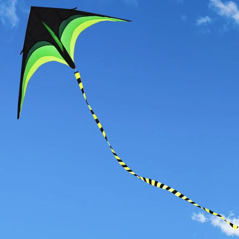 160cm High Quality Primary Stunt Kite Kit with Wheel Line Large Delta Kite Tail Outdoor Toy Kites for Kids Adult Sport Toy Gifts 3
