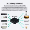 IR Remote Control Smart wifi Universal Infrared Tuya for smart home Control for TV DVD AUD AC Works with Amz Alexa Google Home 6