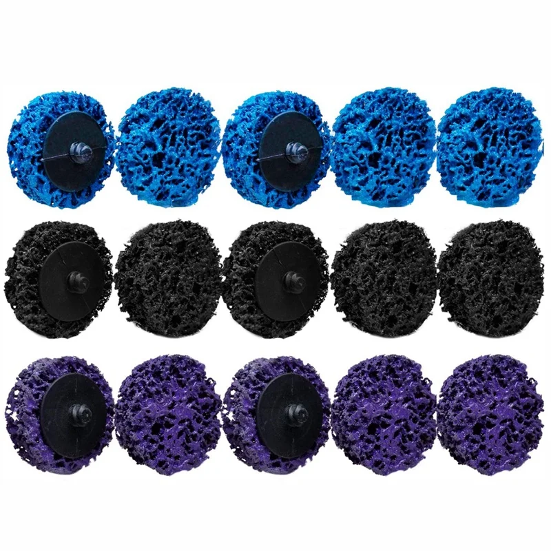 2 Inch Strip Discs Clean Poly Wheel Abrasive Angel Grinders Tool For Rust Paint Flaking Materials Removal 15 | Инструменты