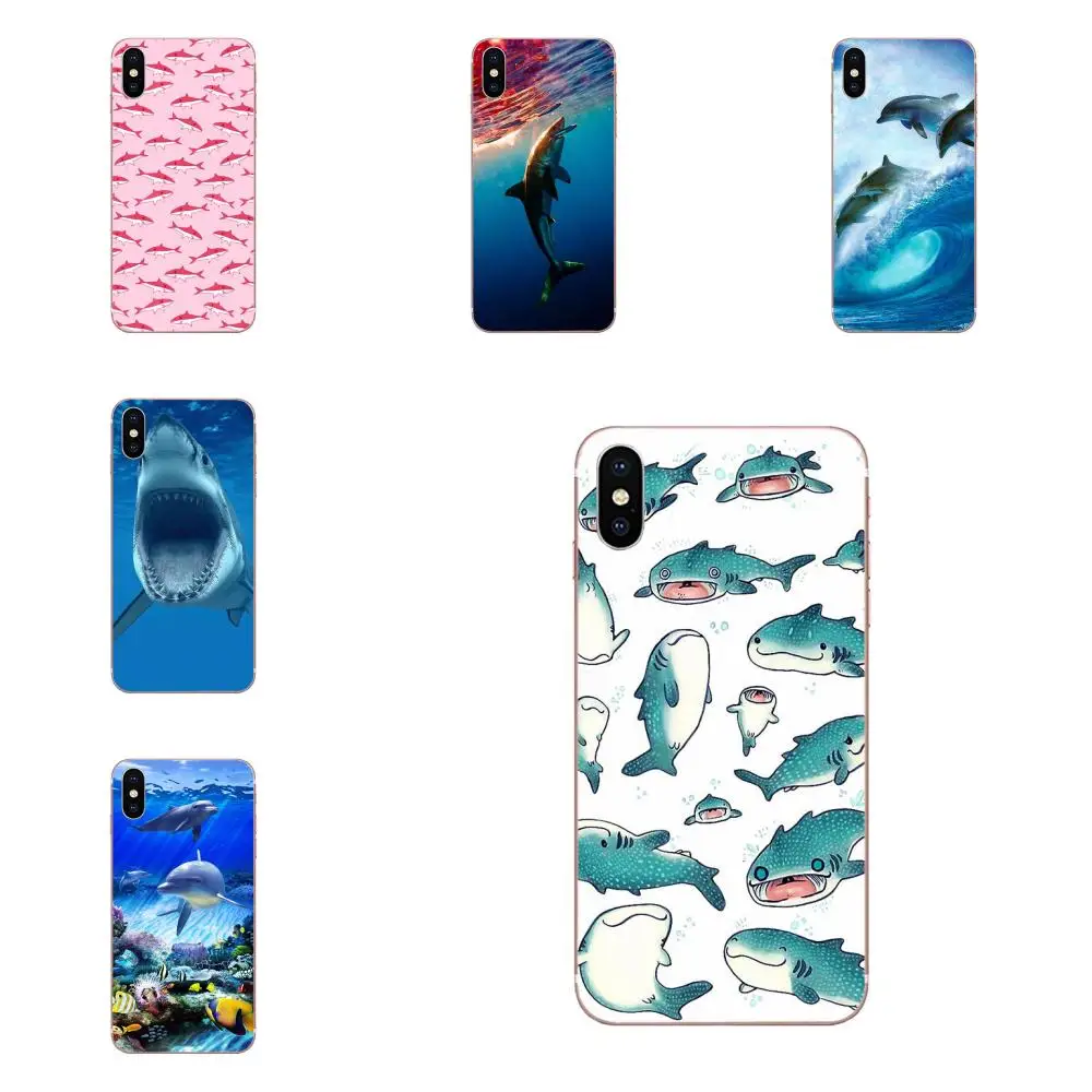 Pastel Sharks Wallpaper Art For LG G2 G3 G4 G5 G6 G7 K4 K7 K8 K10 K12 K40 Mini Plus Stylus ThinQ 2016 2017 2018 Soft Cool Best | Мобильные