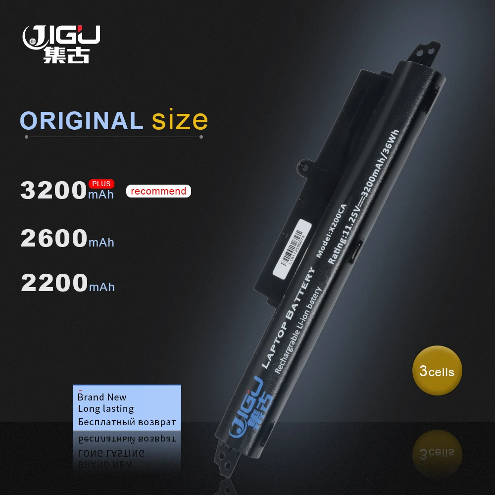 Аккумулятор для ноутбука JIGU A31LMH2 A31N1302 Asus VivoBook F200CA F200M F201E-KX063H F200MA | Компьютеры и