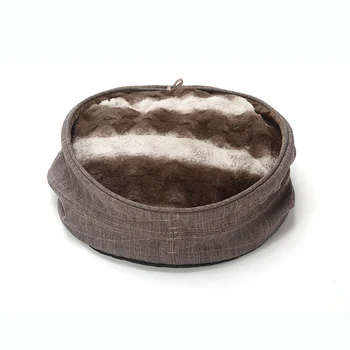 

HOT Pet Dog House Foldable Warm Puppy Cats Sleeping Bed Mat Kennel Tent NDS