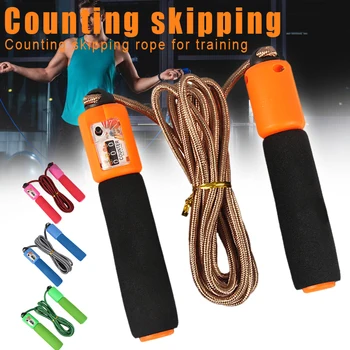 

Skipping Rope Jump Rope Cable for Exercise Fitness Training Sports with Counter THJ99