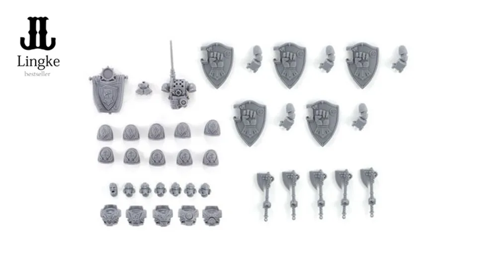 

Imperial Fists Legion Phalanx Warder Squad Upgrade Set