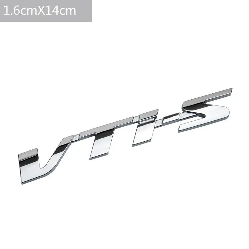 Металлические Автомобильные буквы VTIS стикер эмблема значок