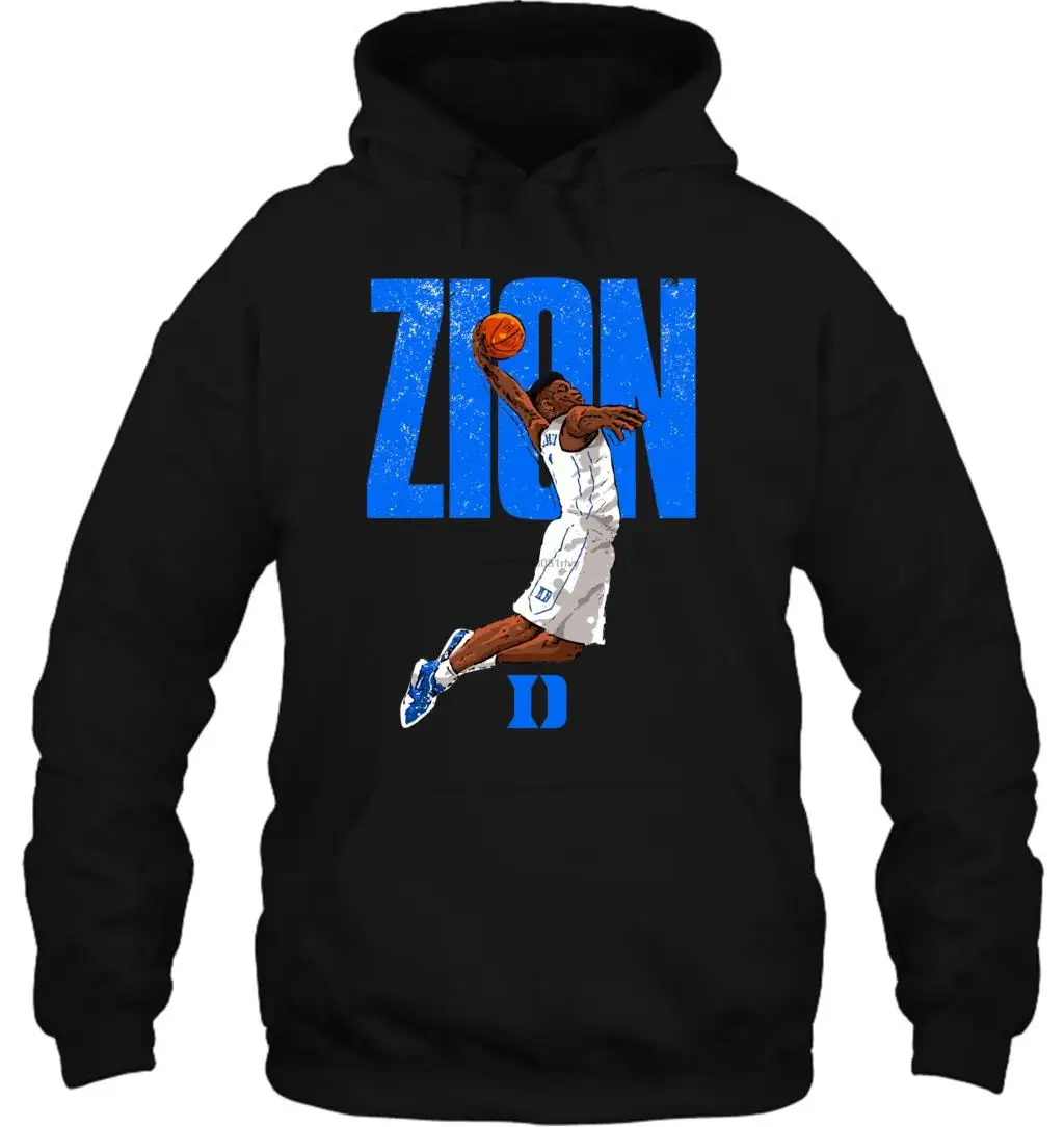 Мужская толстовка Zion Williamson с принтом, женская уличная одежда