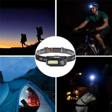 Мини супер яркий налобный светильник светодиодный налобный фонарь наружный кемпинг USB зарядка походный ночной рыболовный головной светильник s вспышка светильник