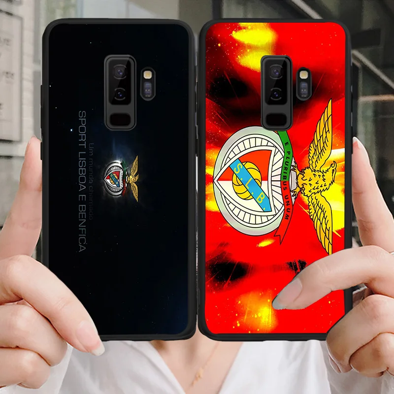 Чехол для телефона Benfica FC чехол Samsung Galaxy S10 S8 S7 Edge DIY черный мягкий TPU A9 C10 C9 J7 Max Note 8 9