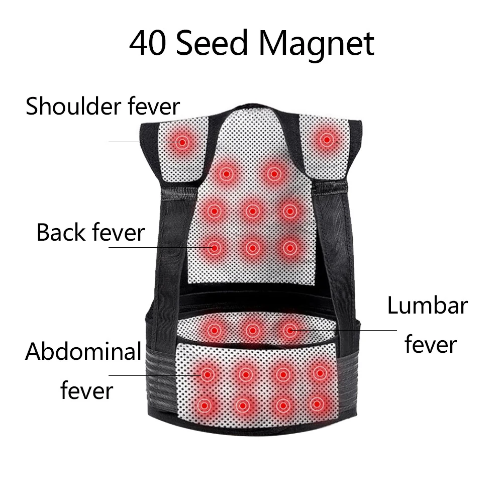 Открытый Поясничный взрослый твердый зимний теплый брюшной Многофункциональный нагревательный жилет сзади на плече магнит Регулируемый подарок Эргономика дети