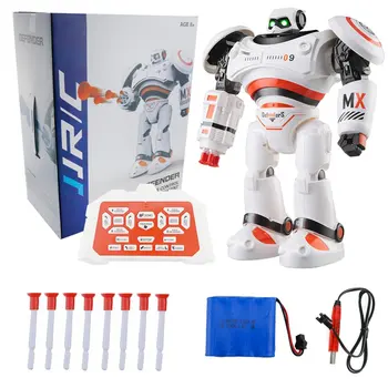 

R1 Intelligent RC Robot Programmable Walking Dancing Combat Defenders Armor Battle Robot Remote Control Toys For Child Gifts