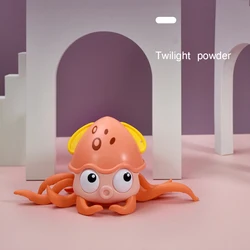 2022 crianças octopus clockwork brinquedo banho do bebê brinquedos corda puxado rastejando clockwork caranguejo em terra e água meninos meninas brinquedo
