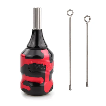 

1PC 32MM Camouflage Color Super Cartridge Tattoo Grip For Permanent Makeup Tattoo Machine Needle Accessories Supply