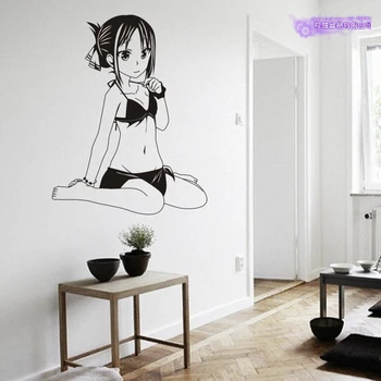 

Kaguya-sama Love Is War Sticker Anime Cartoon Shinomiya Kaguya Car Decal Sticker Vinyl Wall Stickers