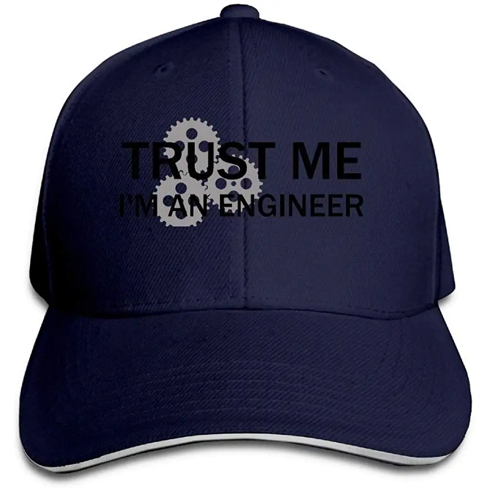 Trust Me I'm an Engineer, унисекс, Мужская Простая Регулируемая бейсболка, шапки для взрослых