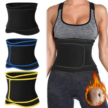 

Sauna Waist Trainer Women Neoprene Body Shaper Tummy Sweat Shapewear Women Slimming Sheath Belly Shapers Workout Trimmer Corset