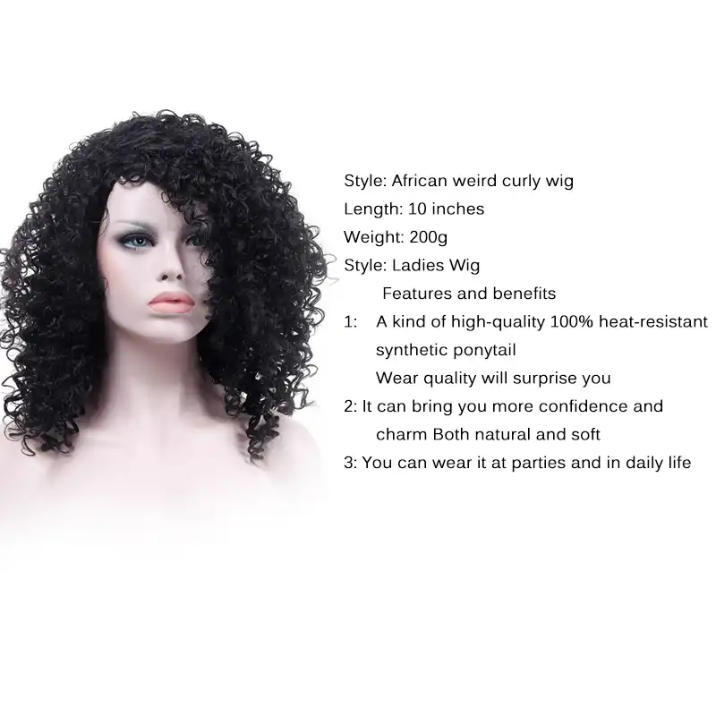 Ailiade Korotkij Kudryavyj Parik Chernyj Parik Afro Amerikanskaya Pricheska Odnotonnyj Chernyj Sinteticheskij Parik Dlya Zhenshin 12 Dyujmov Sinteticheskie Pariki Bez Setochki Aliekspress