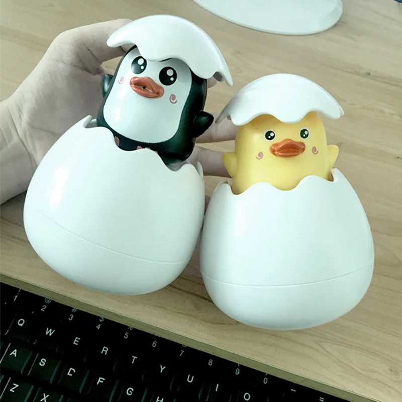 Детская ванная Лейка для душа игрушки Детские Игрушки для ванны Дождевые облака утенок яйцо детские игрушки для игры в воду для детей