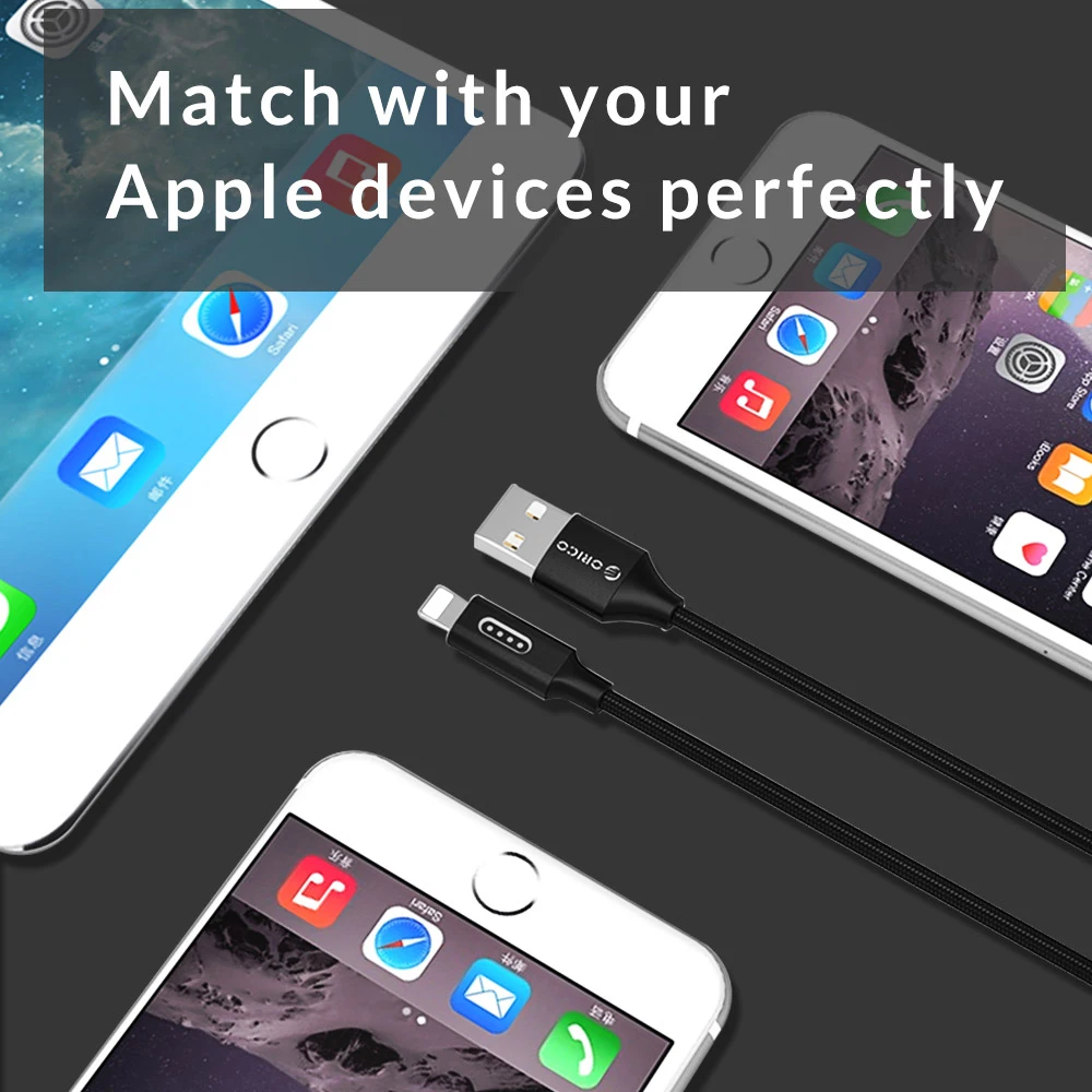  ORICO USB für Apple Kabel Für iPhone 6 6s 7 Denim USB Kabel Schnelle Ladegerät Datenkabel für Apple