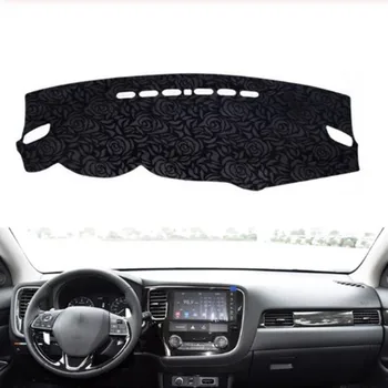 

Rose Pattern Non-slip Dashmat Dash Mat Dashboard Cover Pad Carpet Car Sticker for H-yundai Solaris Verna 2012-2017 Car Styling