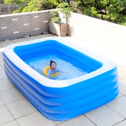 4.68m Outdoor Inflatable Swimming Pool Toys Kit Equipment 4 Layer Adult Swimming Pool Removable Piscinas Water Sports AB50YC