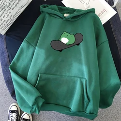 2022 novo inverno skate sapo oversized moletom dos homens e das mulheres hoodies harajuku quente pulôver cordão rosa das mulheres