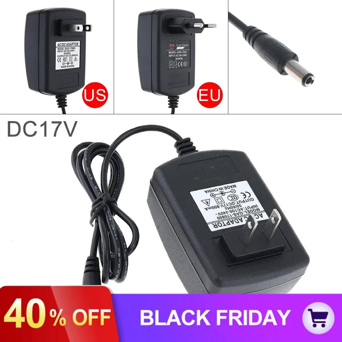 80 см Универсальный DC16.8-17V портативный литиевый аккумулятор Перезаряжаемый Support100-240V зарядного устройства для литиевой электрической дрели/отвертки