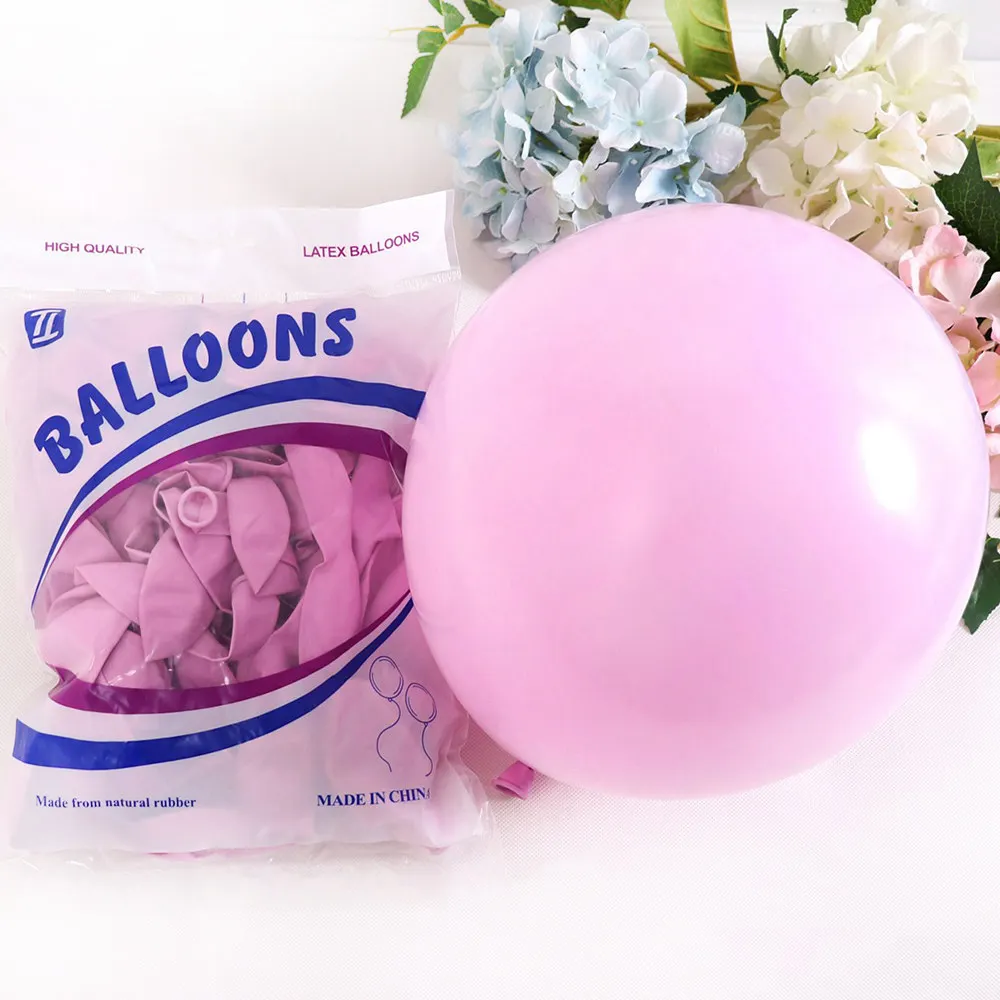 10pcs 12inch pink 5 м аксессуары для воздушного шара шар цепь Арка День рождения Свадьба Рождество фон с воздушными шарами украшение шар уплотнение Насос Зажимы - Цвет: 10pcs 12inch pink