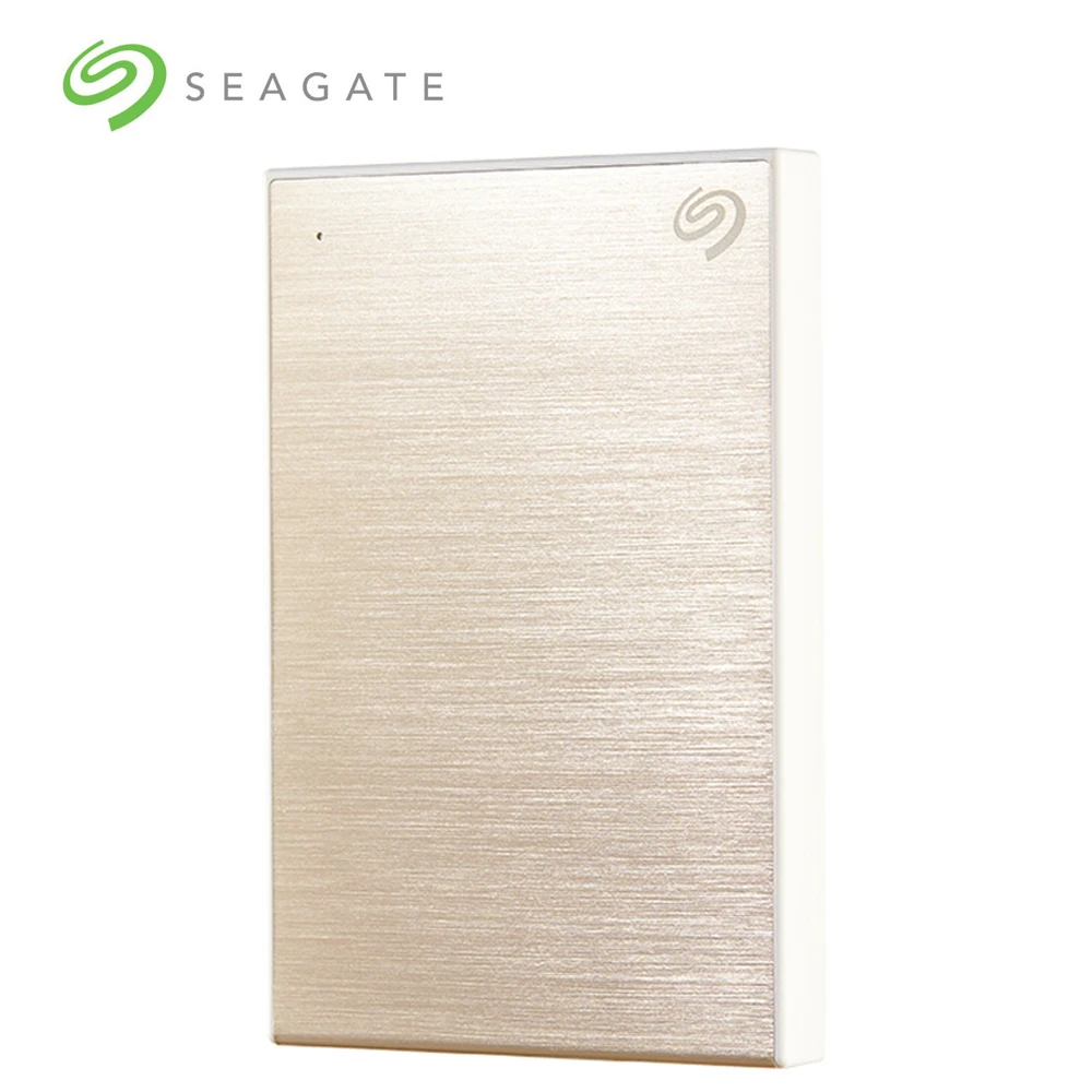 Seagate мобильный жесткий диск usb3.0 1 ТБ 2 ТБ 4 ТБ usb3.0 1 ТБ 2 ТБ 4 ТБ высокоскоростной мобильный жесткий диск(HDD - Цвет: Golden