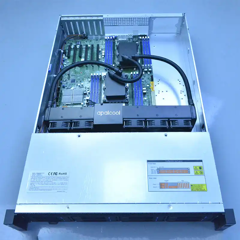 2u サーバー水冷却システムサイレントデータセンターサーバ液体冷却ソリューション Ts 2u Lga3647 ファン 冷却 Aliexpress