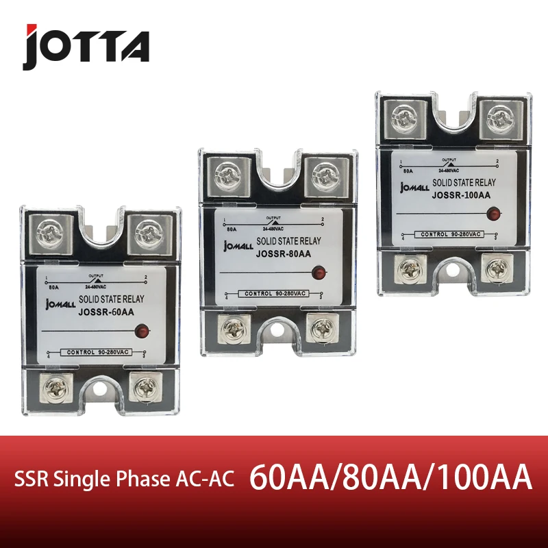 Однофазное твердотельное реле ssr 60aa/80AA/100AA/120AA AC|ac ssr|phase solid state relaysolid relay |